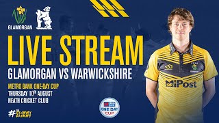 Glamorgan vs Warwickshire  Metro Bank OneDay Cup  Live Stream [upl. by Ion966]