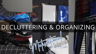 NEW MAJOR DECLUTTERING AND ORGANIZATION CLEANING MOTIVATION BOYS ROOM [upl. by Siron464]