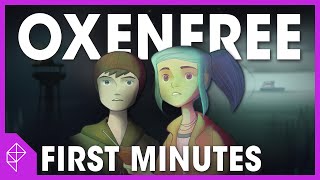 OXENFREE gameplay First 13 minutes [upl. by Elleuqar]