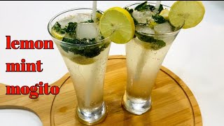 Virgin lemon mint mogito  مزیدار سا لیمن مینٹ موجیتو [upl. by Tempest551]