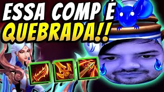 TFT  SET NOVO VIDA NOVA COMEÇAMOS COM UMA COMP QUEBRADISSIMA [upl. by Jewell]