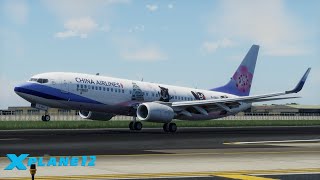 Boeing 737800 Zibo Mod  Approach Into RPLL  XPLANE 12 [upl. by Yssirhc]