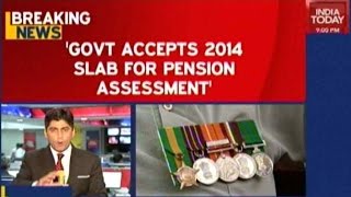 News Today At Nine Breakthrough In OROP Expected Shortly [upl. by Leuqar]