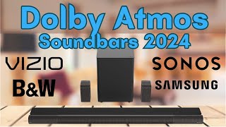 Best Dolby Atmos Soundbars 2024 watch before you buy [upl. by Eeram893]