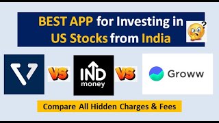 Investing in US Stocks  Vested vs IndMoney vs App Review [upl. by Murrah584]