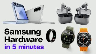 Hardware announcements from Samsung Unpacked 2024 [upl. by Jaquelin]