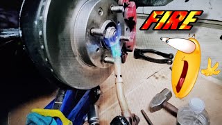 Civic EF Front and Rear Adjustable Lowering Springs Installation  hondacars [upl. by Bonneau90]