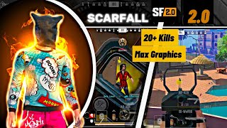 🔥 SCARFALL Max Graphics Gameplay 1st Time Playing amp 15 Kills 🎯 [upl. by Aerdua]