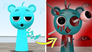 NEW HORROR SKY BLUE SPRUNKI PHASE 3 SONG In Garrys Mod Incredibox [upl. by Trescha]