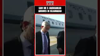 EAM S Jaishankar Arrives In Islamabad To Attend 23rd SCO Summit  shorts [upl. by Joann]