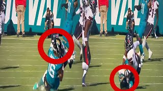 Trevor Lawrence injured on this hit Defender was ejected  Jacksonville Jaguars Vs Houston Texans [upl. by Celtic]