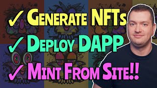 BEST NFT Collection Minting Site dApp  Entire Process Whitelist amp Launch a Collection 10000 [upl. by Krystyna228]