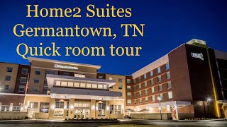 Home2 Suites Germantown Memphis TN quick room tour February 2023 [upl. by Ardme463]