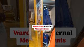 Wardrobe Internal Measurements [upl. by Nynnahs]