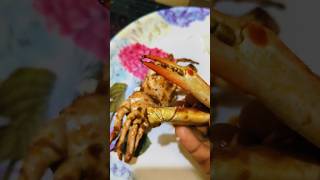 crab 🦀 curry  shortstrending viral cooking recipe ytshortsindia shortsvideo telugushorts [upl. by Brinna810]