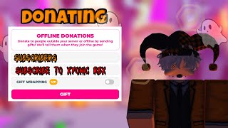 🔴💸Pls Donate Live🎁 Donating 🔴💸 roblox plsdonate [upl. by Sueddaht423]