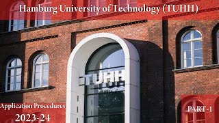 Hamburg University of Technology TUHH Precheck Application procedures 202324 Part 1 [upl. by Leinnad]