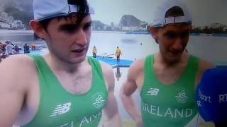 Paul And Gary ODonovan Interview After Winning A Silver Medal In The Olympics Rowing [upl. by Rao]