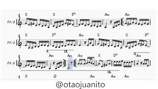 Baião destemperado  Barbatuques Transcrição otaojuanito [upl. by Harrow45]