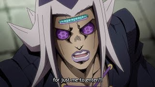 ジョジョ 5 Abbacchio vs Illuso 1 『HD』 [upl. by Eleinad]