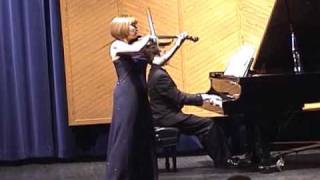 Sergey Rachmaninov quotRomancequot Op6 no1 for violin and piano [upl. by Gianna931]