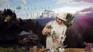 Frühlingshafte Sommer Deko DIY 👒 im neuen Videostudio🎥 [upl. by Nytram]