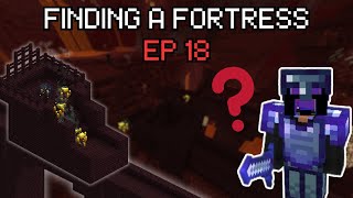 Finding a Nether Fortress  Minecraft Survival 20 S1E18 [upl. by Ahsat237]