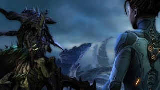 StarCraft II Heart of the Swarm Bonus Footage [upl. by Ynettirb244]