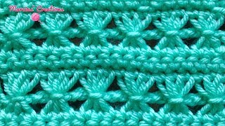 TEJIDOS A CROCHET Puntada Reloj de Arena HOW TO CROCHET Hourglass [upl. by Darwen]