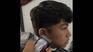 Mullet haircut tutorial barbershop burstfade barber fypシ゚viral barberman [upl. by Ludlew]