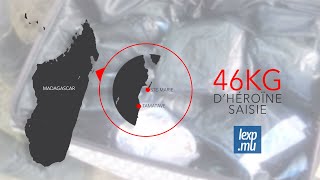 Laffaire des 46kg dhéroïne voici comment la drogue a été saisie à Mada [upl. by Anaic390]