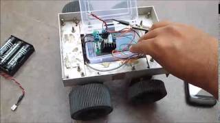 ESP8266 Controlled Car  RC Bot WiFi InternetofThings IoT by SHiRiSH [upl. by Nivonod]