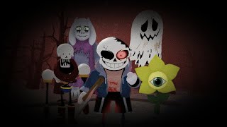 ALL Horrortale Units Showcase Undertale Adventures [upl. by Nnylacissej]