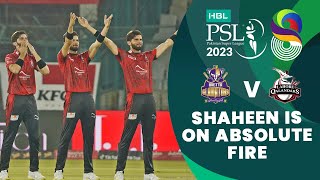 Shaheen Afridi Is On Absolute Fire  Quetta vs Lahore  Match 10  HBL PSL 8  MI2T [upl. by Ulrick581]