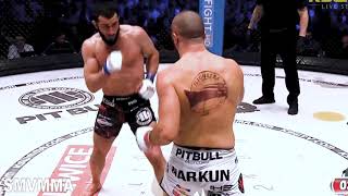 KSW 46 Mamed Khalidov VS Tomasz Narkun 2 HIGHLIGHTS [upl. by Aidnama]