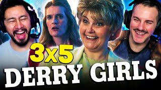 DERRY GIRLS 3x5 REACTION amp REVIEW  Netflix [upl. by Ynahpets222]