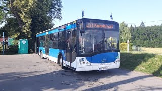 Przejazd linią 211 Solaris Urbino 12 III BU901 MPK Kraków Kraków [upl. by Marrissa865]