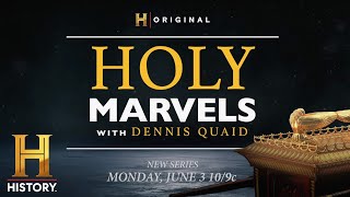 Holy Marvels with Dennis Quaid  Sneak Peek  New Series Premieres Mon June 3 at 109c  History [upl. by Forrer]