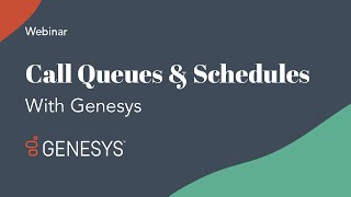 Genesys Cloud Call Queues amp Scheduling [upl. by Henka]