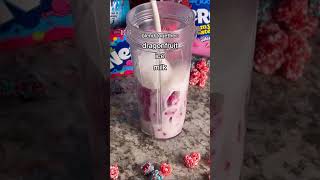 Recreating starbucks frappuccino at home recipe  asmr asmrfood food shorts youtubeshorts [upl. by Ydnac144]