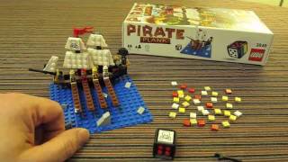 LEGO Games Pirate Plank 3848  Walking the plank  Build amp game review [upl. by Eillil49]