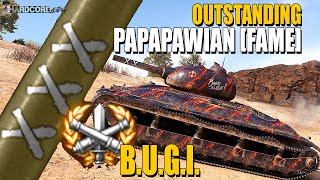 BUGI Outstanding PaPaPawian FAME  World of Tanks [upl. by Sulienroc252]