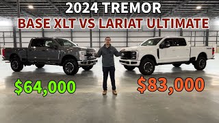 Comparing a 64000 2024 F250 TREMOR to a 83000 one [upl. by Andryc990]