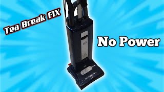 Fixing a SEBO Vacuum Cleaner with No Power [upl. by Akela]