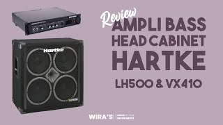 Review Ampli Bass Hartke Head Cabinet LH500 amp VX410 [upl. by Wilton]