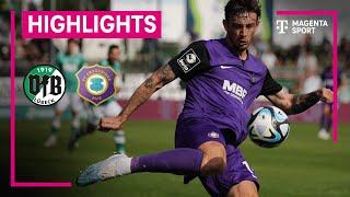 VfB Lübeck  FC Erzgebirge Aue  Highlights 3 Liga  MAGENTA SPORT [upl. by Margetts]