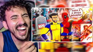 DEADPOOL EXPLICA COMO VAI SALVAR A MARVEL  Voice Makers  Leozin React [upl. by Weissmann]