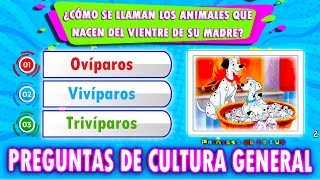 CULTURA GENERAL Para NIÑOS 🌍 PREGUNTAS Infantiles PARA Aprender ⁉ Juego Educativo [upl. by Aibun]