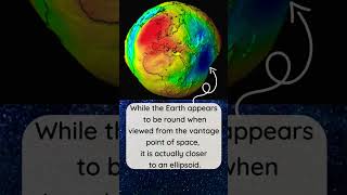 Earth is not sphere Earth shape Geoid facts shorts [upl. by Akeinahs]