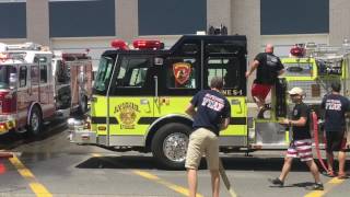 Wetdown Colonia NJ Fire Department Part 1 [upl. by Atrice]